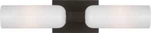 Visual Comfort Studio - LXV1012AI - Two Light Bath - Maroux - Aged Iron | Aged Iron