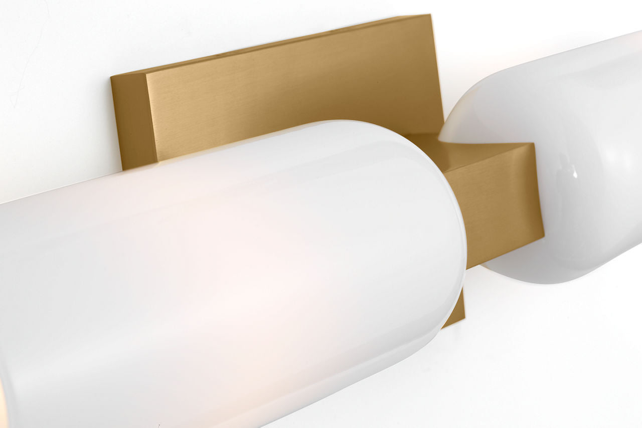 Visual Comfort Studio - LXV1012BBS - Two Light Bath - Maroux - Burnished Brass | Burnished Brass