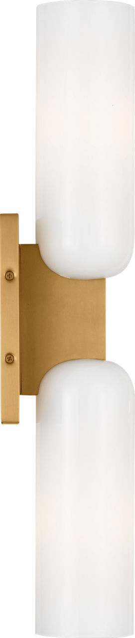Visual Comfort Studio - LXV1012BBS - Two Light Bath - Maroux - Burnished Brass | Burnished Brass