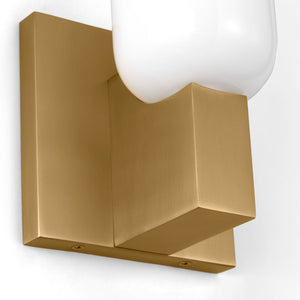 Visual Comfort Studio - LXW1101BBS - One Light Bath - Maroux - Burnished Brass | Burnished Brass