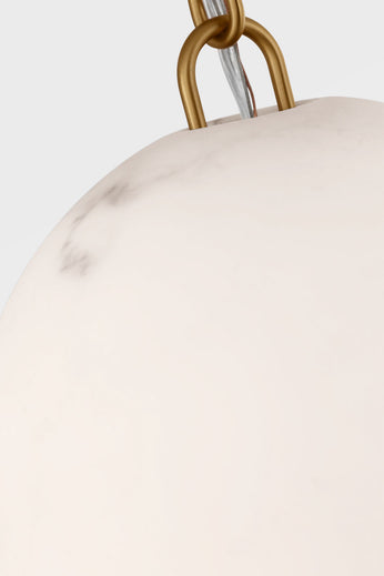 Visual Comfort Studio - CP1491BBS - One Light Pendant - Savina - Burnished Brass | Burnished Brass