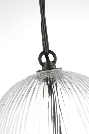 Visual Comfort Studio - HP1001AI - One Light Pendant - Serafina - Aged Iron | Aged Iron