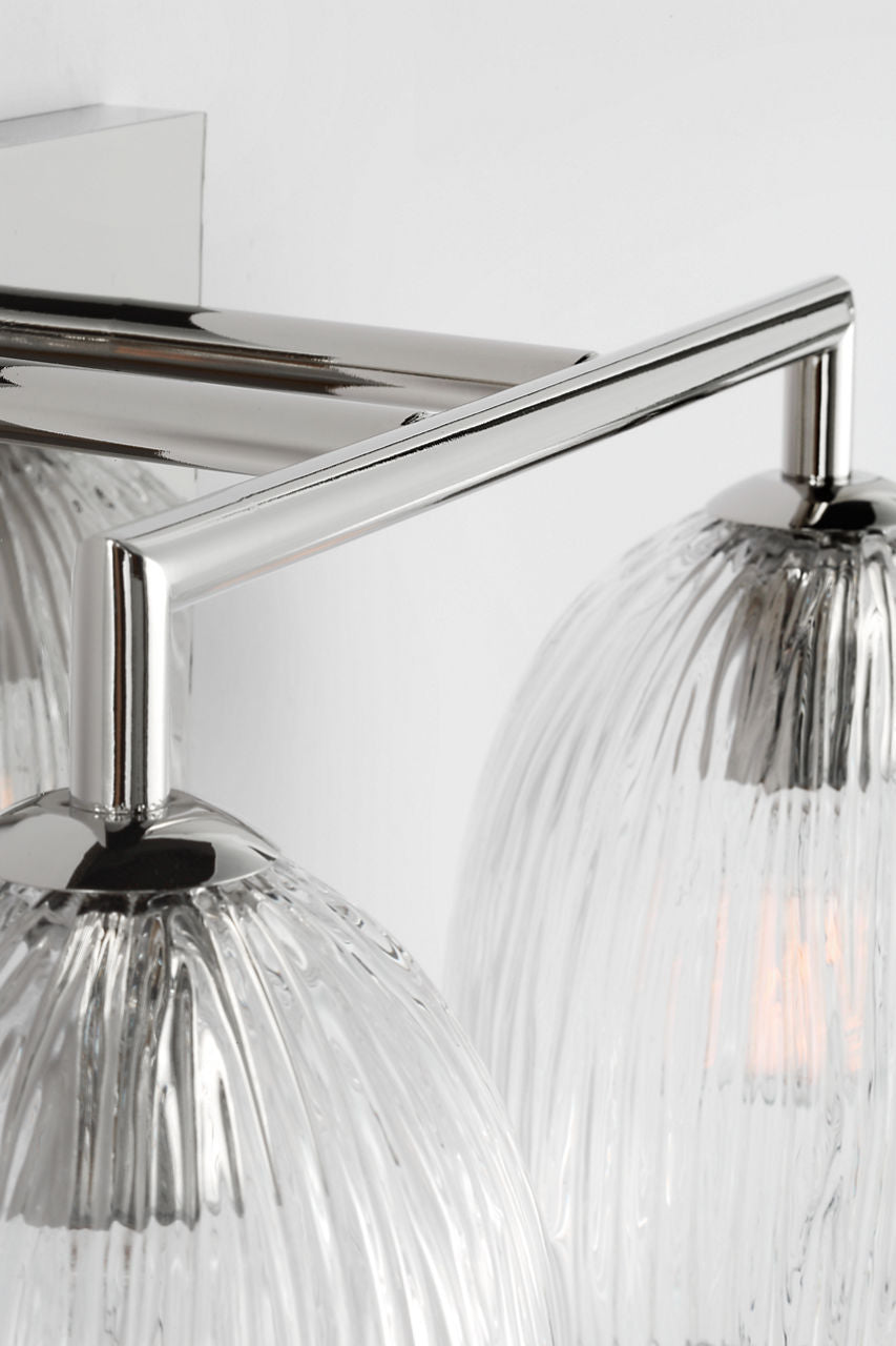 Visual Comfort Studio - HV1002PN - Two Light Bath - Serafina - Polished Nickel | Polished Nickel