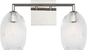 Visual Comfort Studio - HV1002PN - Two Light Bath - Serafina - Polished Nickel | Polished Nickel