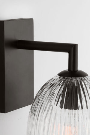 Visual Comfort Studio - HW1001AI - One Light Wall Sconce - Serafina - Aged Iron | Aged Iron