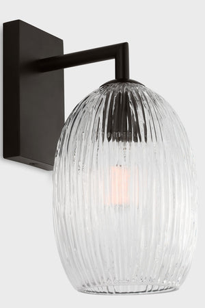 Visual Comfort Studio - HW1001AI - One Light Wall Sconce - Serafina - Aged Iron | Aged Iron