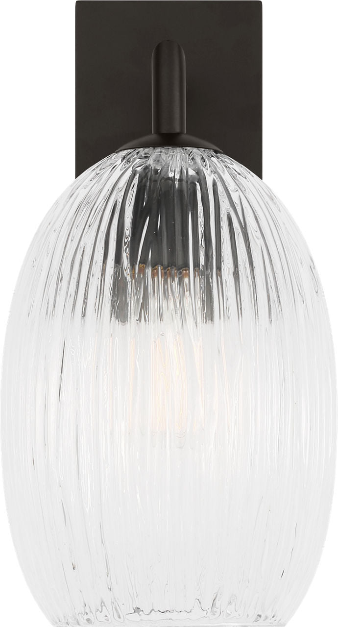 Visual Comfort Studio - HW1001AI - One Light Wall Sconce - Serafina - Aged Iron | Aged Iron