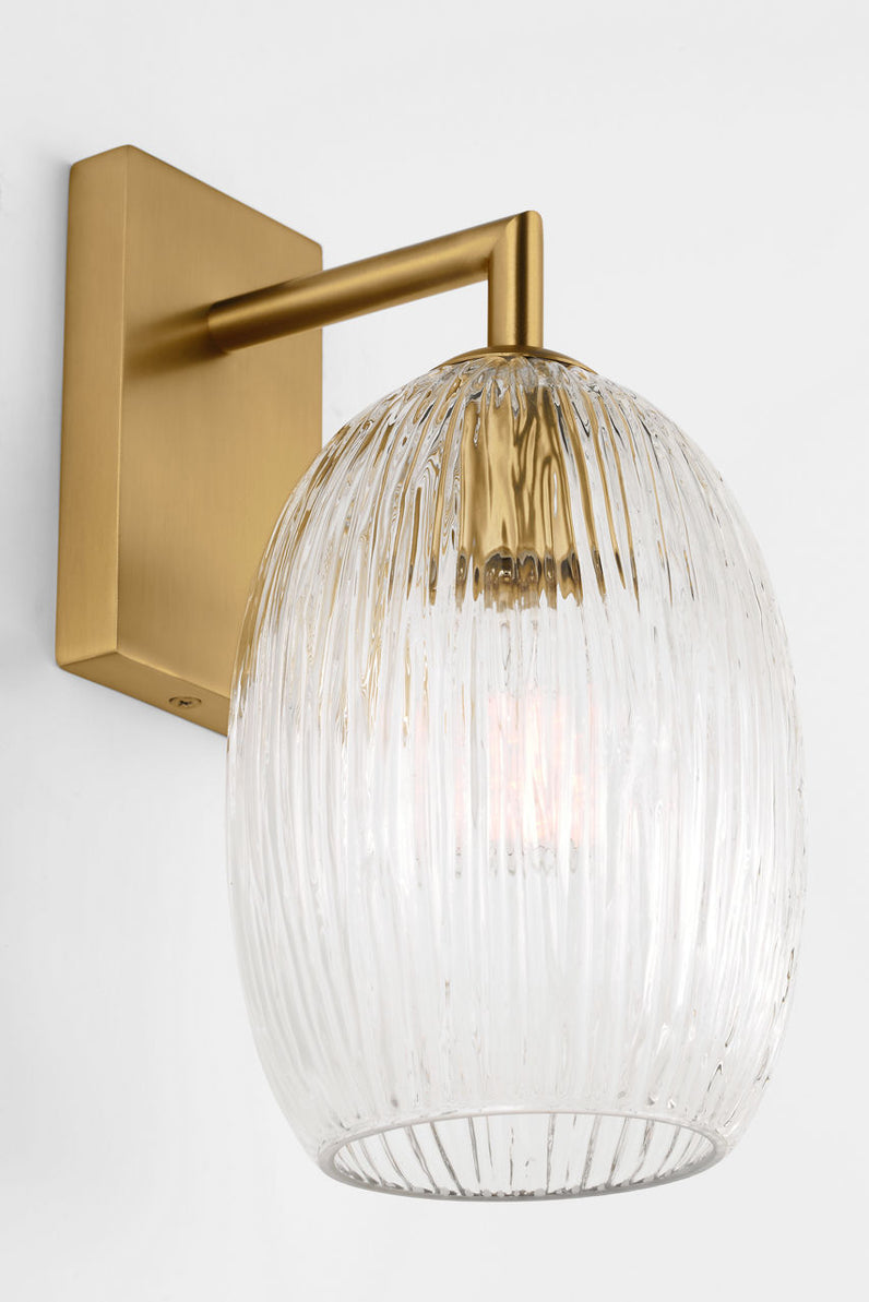Visual Comfort Studio - HW1001BBS - One Light Wall Sconce - Serafina - Burnished Brass | Burnished Brass