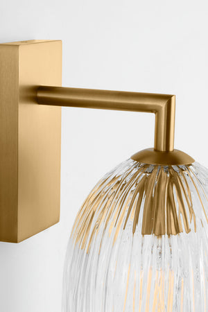 Visual Comfort Studio - HW1001BBS - One Light Wall Sconce - Serafina - Burnished Brass | Burnished Brass