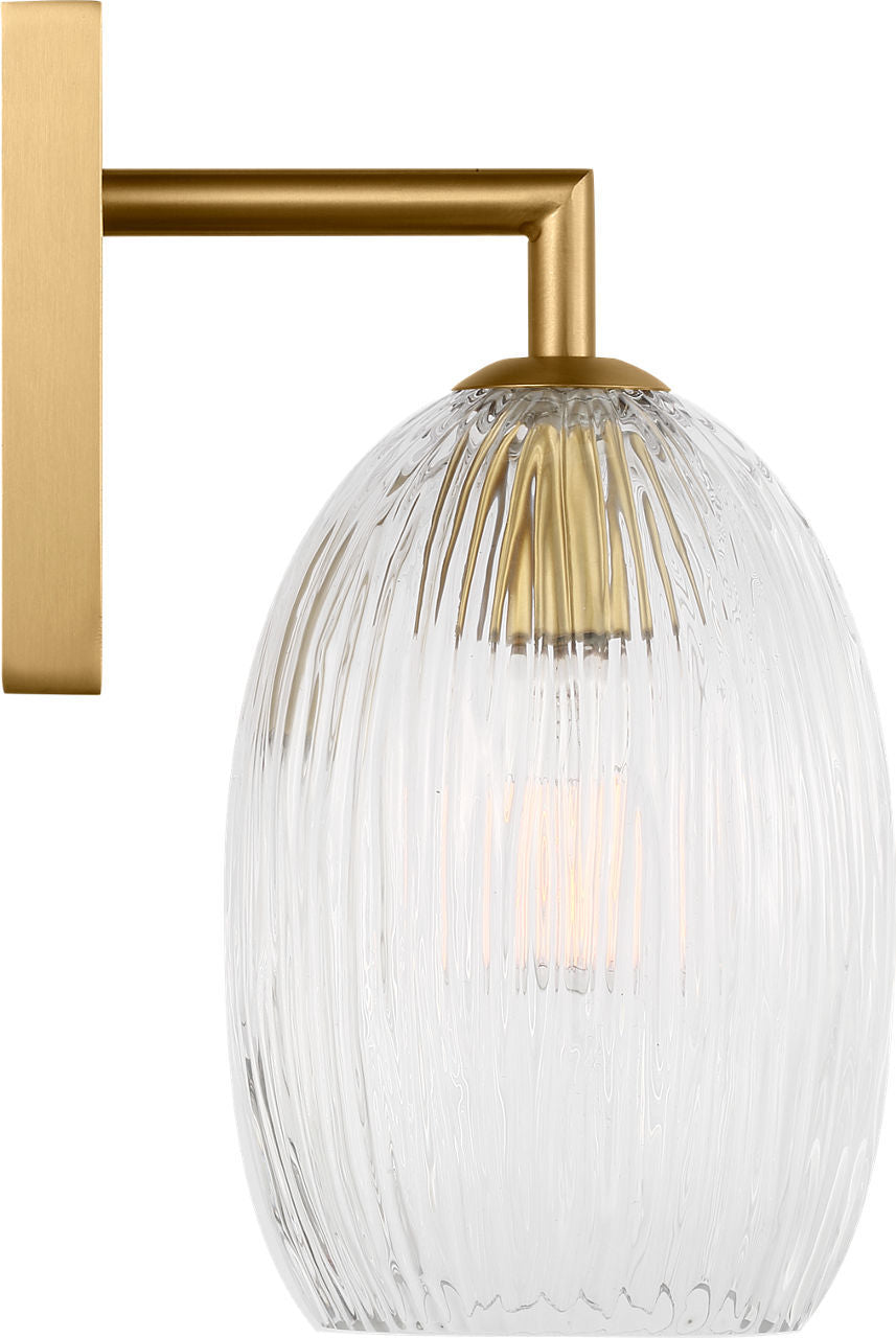 Visual Comfort Studio - HW1001BBS - One Light Wall Sconce - Serafina - Burnished Brass | Burnished Brass