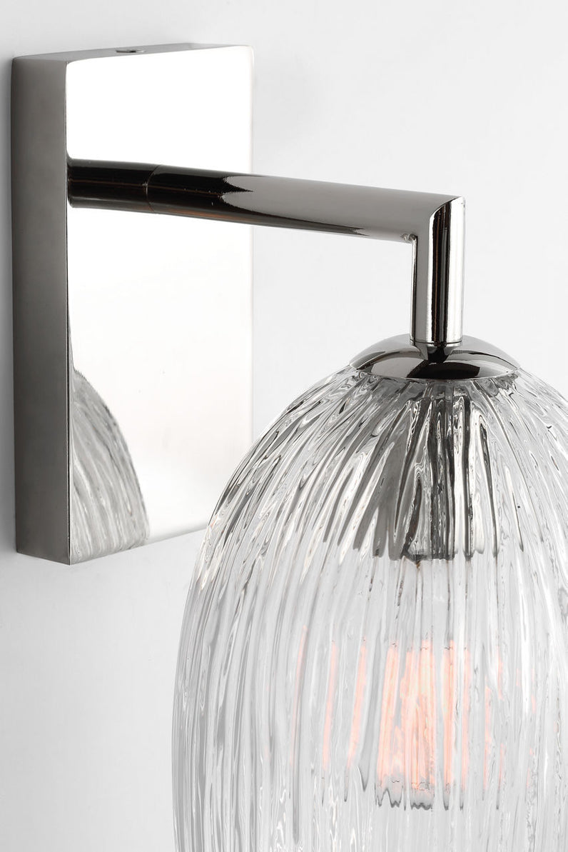 Visual Comfort Studio - HW1001PN - One Light Wall Sconce - Serafina - Polished Nickel | Polished Nickel