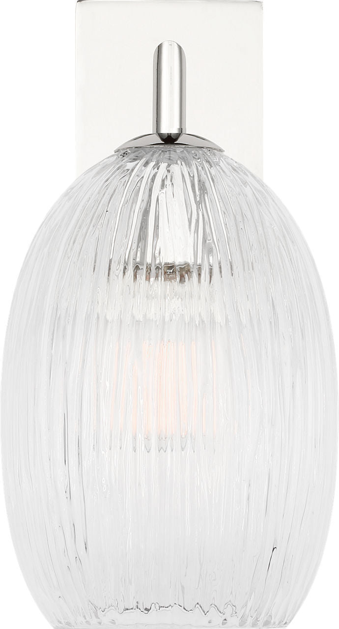 Visual Comfort Studio - HW1001PN - One Light Wall Sconce - Serafina - Polished Nickel | Polished Nickel