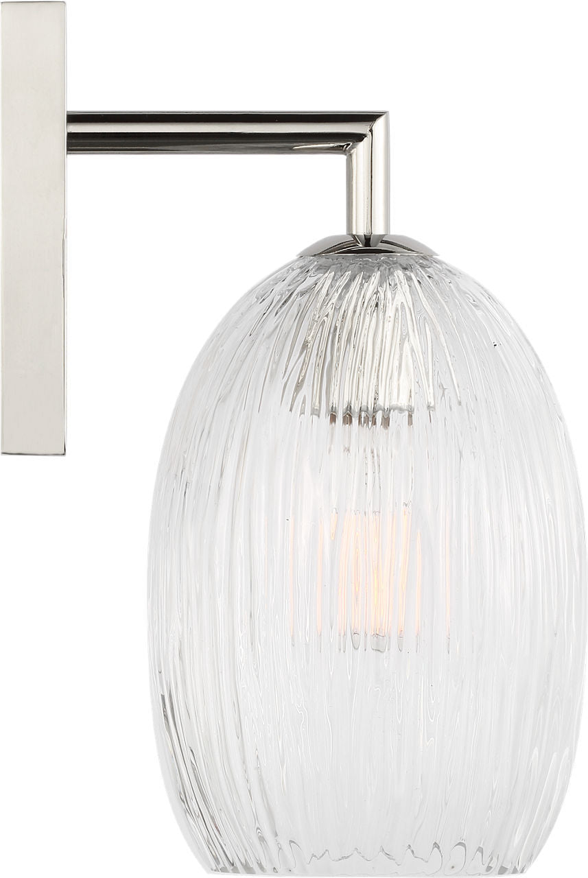Visual Comfort Studio - HW1001PN - One Light Wall Sconce - Serafina - Polished Nickel | Polished Nickel