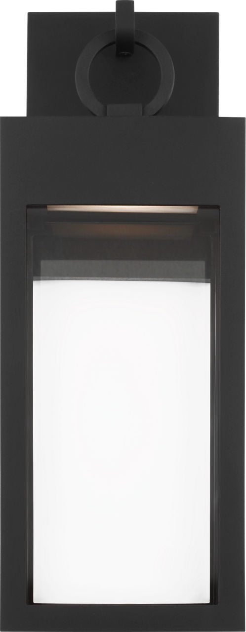 Visual Comfort Studio - SLO1371TXB - LED Wall Lantern - Sesha - Textured Black | Textured Black