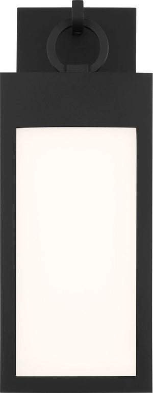 Visual Comfort Studio - SLO1371TXB - LED Wall Lantern - Sesha - Textured Black | Textured Black