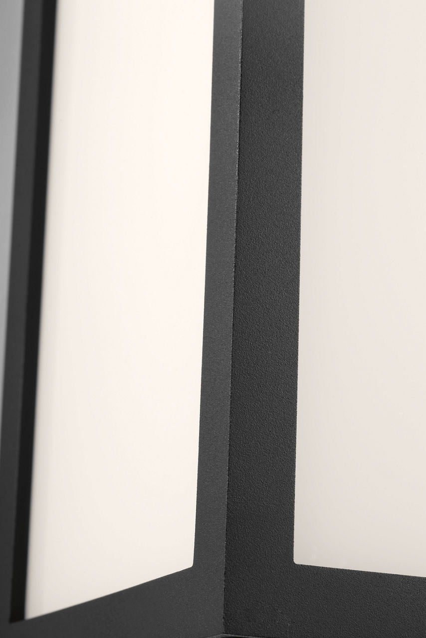 Visual Comfort Studio - SLO1381TXB - LED Wall Lantern - Sesha - Textured Black | Textured Black