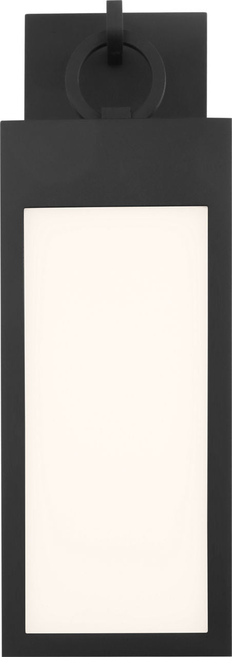 Visual Comfort Studio - SLO1381TXB - LED Wall Lantern - Sesha - Textured Black | Textured Black