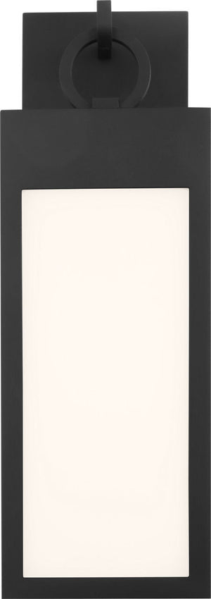 Visual Comfort Studio - SLO1381TXB - LED Wall Lantern - Sesha - Textured Black | Textured Black