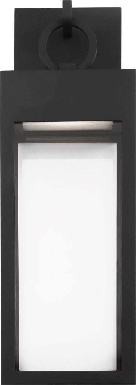 Visual Comfort Studio - SLO1381TXB - LED Wall Lantern - Sesha - Textured Black | Textured Black