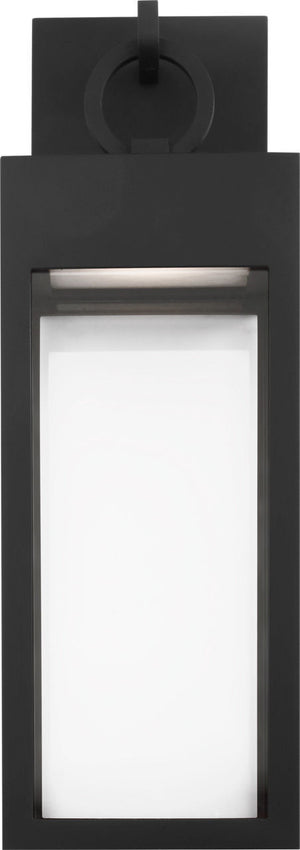 Visual Comfort Studio - SLO1381TXB - LED Wall Lantern - Sesha - Textured Black | Textured Black