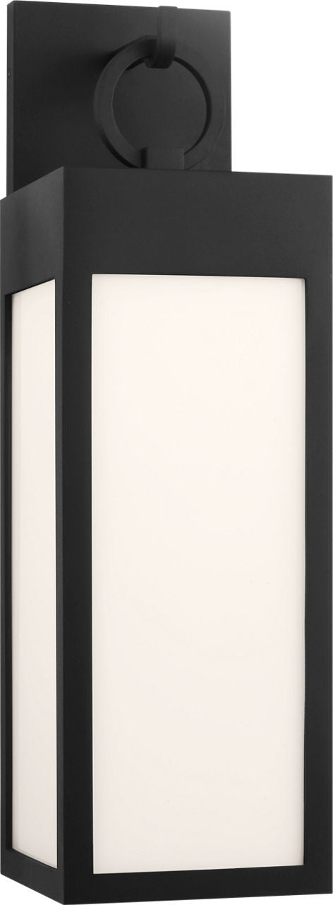 Visual Comfort Studio - SLO1391TXB - LED Wall Lantern - Sesha - Textured Black | Textured Black