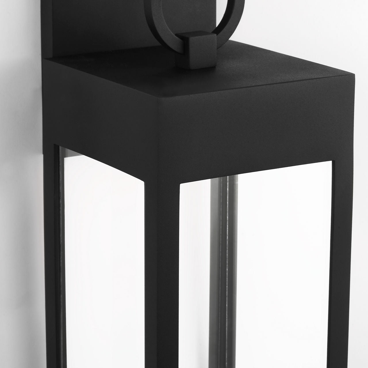 Visual Comfort Studio - SLO1391TXB - LED Wall Lantern - Sesha - Textured Black | Textured Black