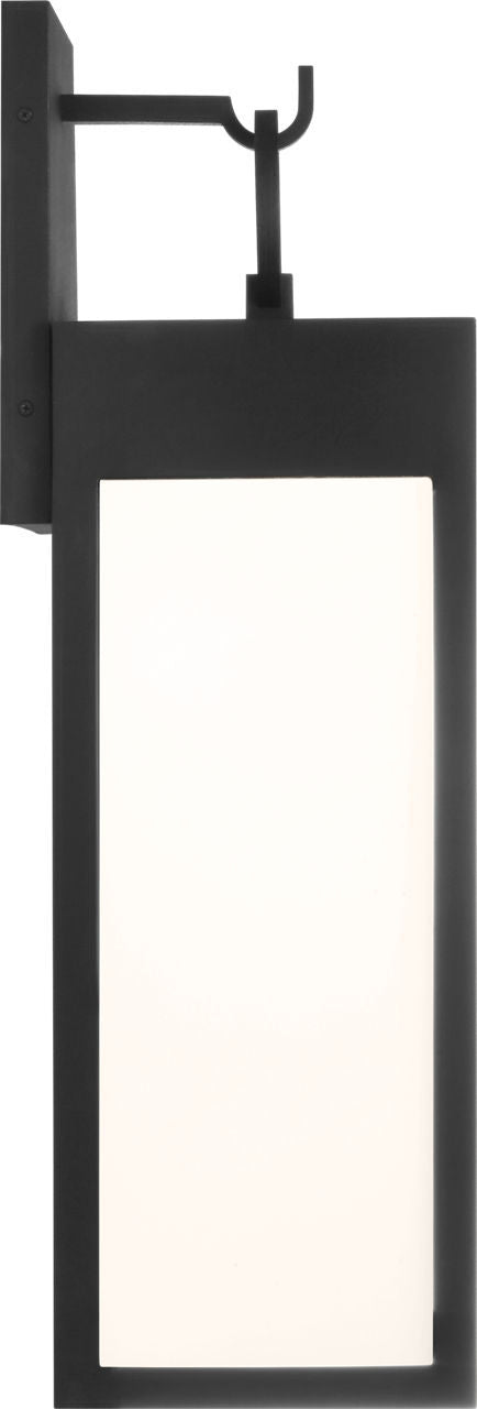 Visual Comfort Studio - SLO1391TXB - LED Wall Lantern - Sesha - Textured Black | Textured Black