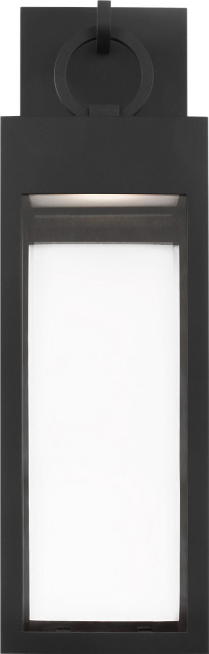 Visual Comfort Studio - SLO1391TXB - LED Wall Lantern - Sesha - Textured Black | Textured Black
