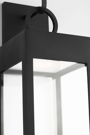 Visual Comfort Studio - SLO1401TXB - LED Wall Lantern - Sesha - Textured Black | Textured Black