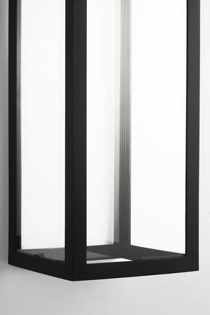 Visual Comfort Studio - SLO1401TXB - LED Wall Lantern - Sesha - Textured Black | Textured Black