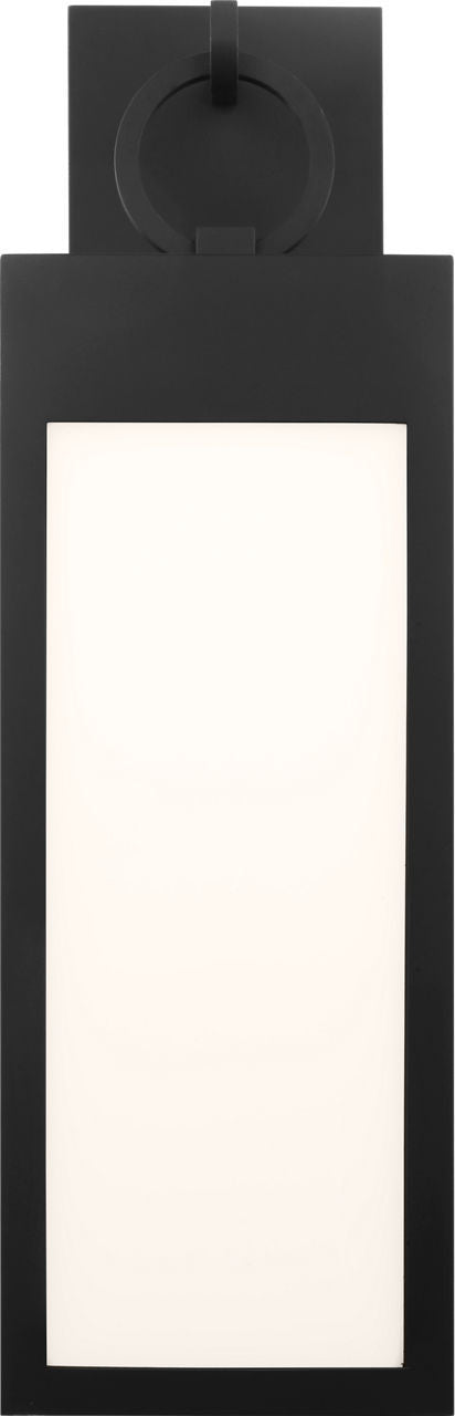 Visual Comfort Studio - SLO1401TXB - LED Wall Lantern - Sesha - Textured Black | Textured Black