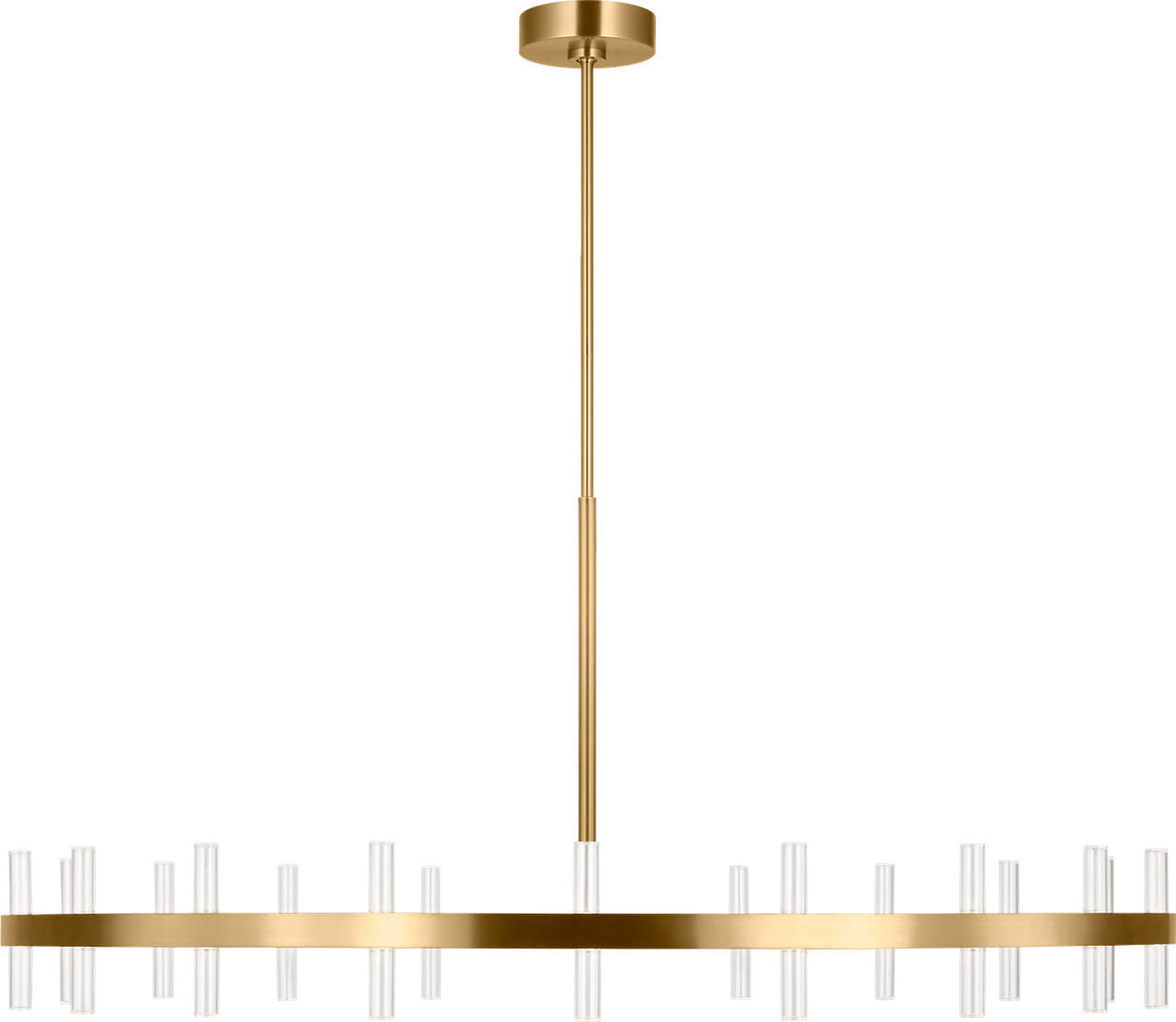 Visual Comfort Studio - SLC10940BBS - LED Chandelier - Silas - Burnished Brass | Burnished Brass