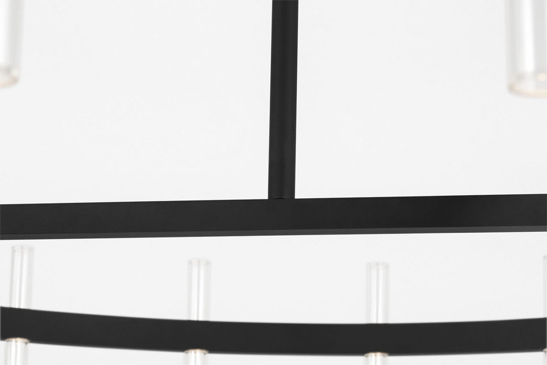 Visual Comfort Studio - SLC10940MBK - LED Chandelier - Silas - Midnight Black | Midnight Black
