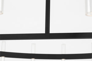 Visual Comfort Studio - SLC10940MBK - LED Chandelier - Silas - Midnight Black | Midnight Black