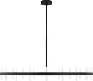 Visual Comfort Studio - SLC10940MBK - LED Chandelier - Silas - Midnight Black | Midnight Black