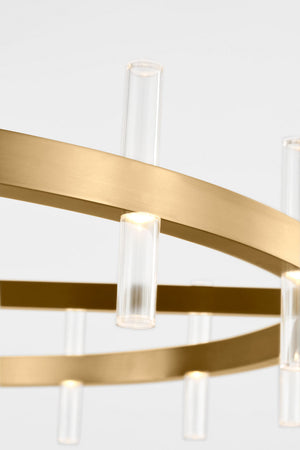 Visual Comfort Studio - SLC11032BBS - LED Chandelier - Silas - Burnished Brass | Burnished Brass