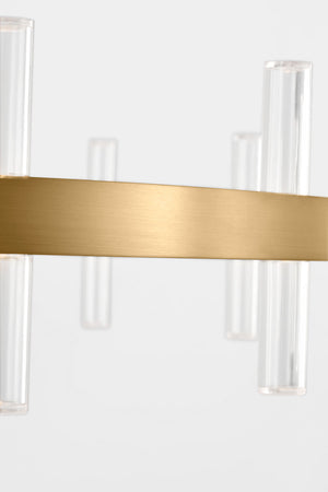 Visual Comfort Studio - SLC11032BBS - LED Chandelier - Silas - Burnished Brass | Burnished Brass