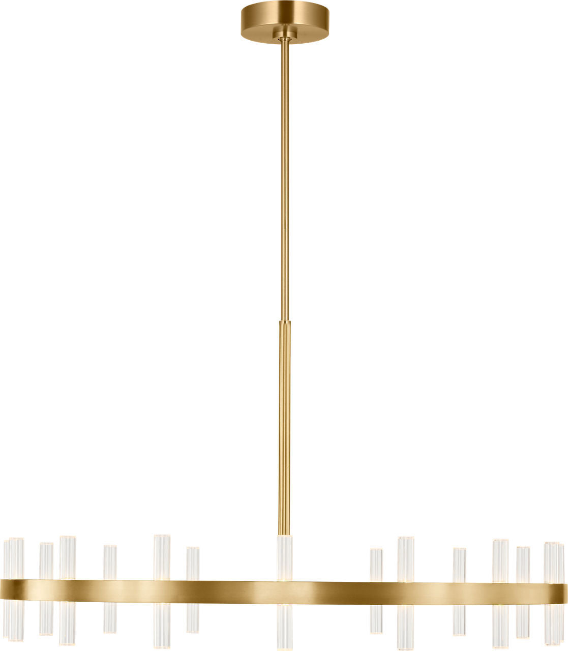 Visual Comfort Studio - SLC11032BBS - LED Chandelier - Silas - Burnished Brass | Burnished Brass