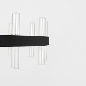 Visual Comfort Studio - SLC11032MBK - LED Chandelier - Silas - Midnight Black | Midnight Black
