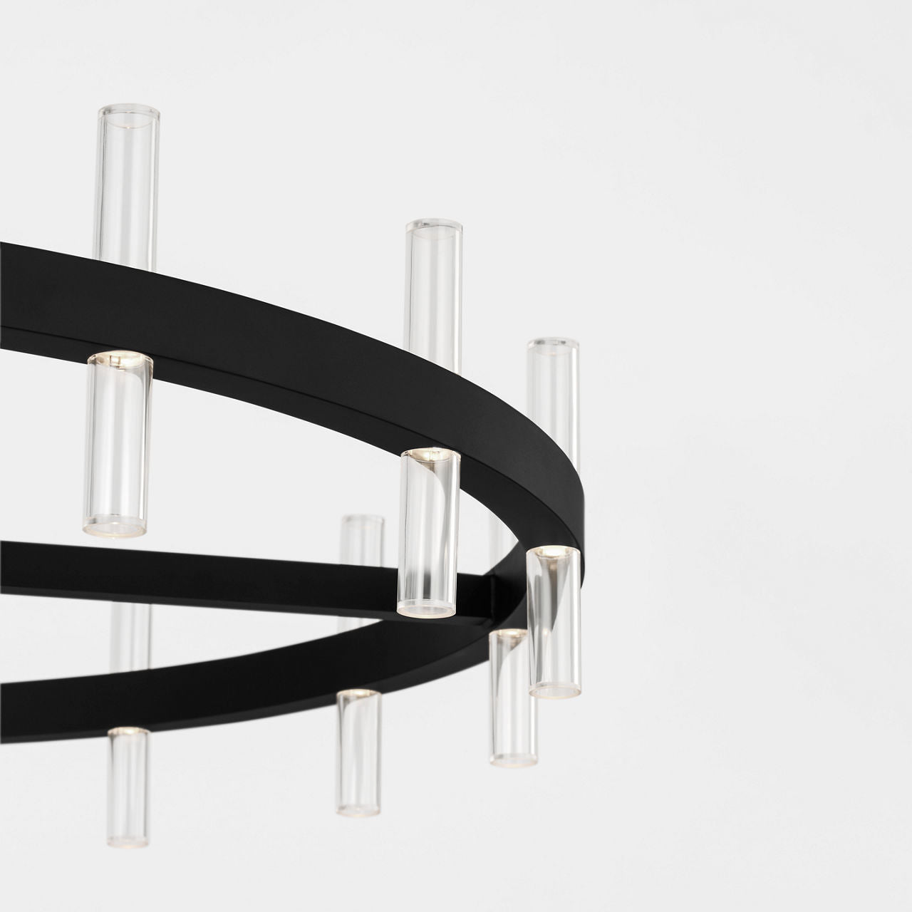 Visual Comfort Studio - SLC11032MBK - LED Chandelier - Silas - Midnight Black | Midnight Black