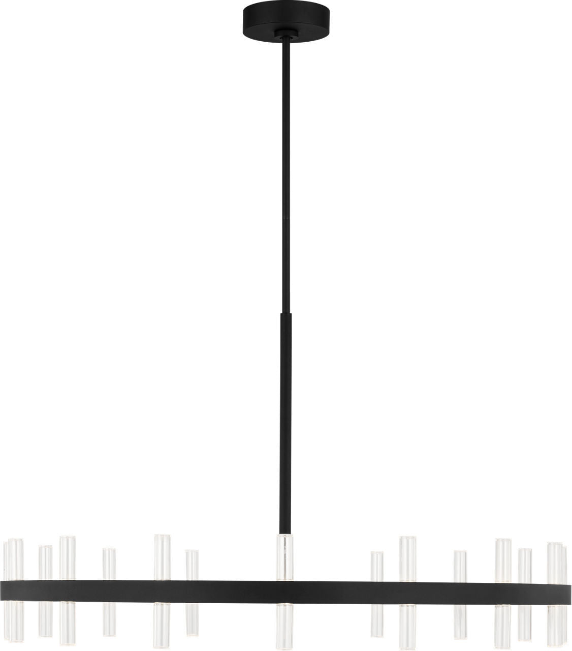 Visual Comfort Studio - SLC11032MBK - LED Chandelier - Silas - Midnight Black | Midnight Black