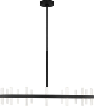 Visual Comfort Studio - SLC11032MBK - LED Chandelier - Silas - Midnight Black | Midnight Black