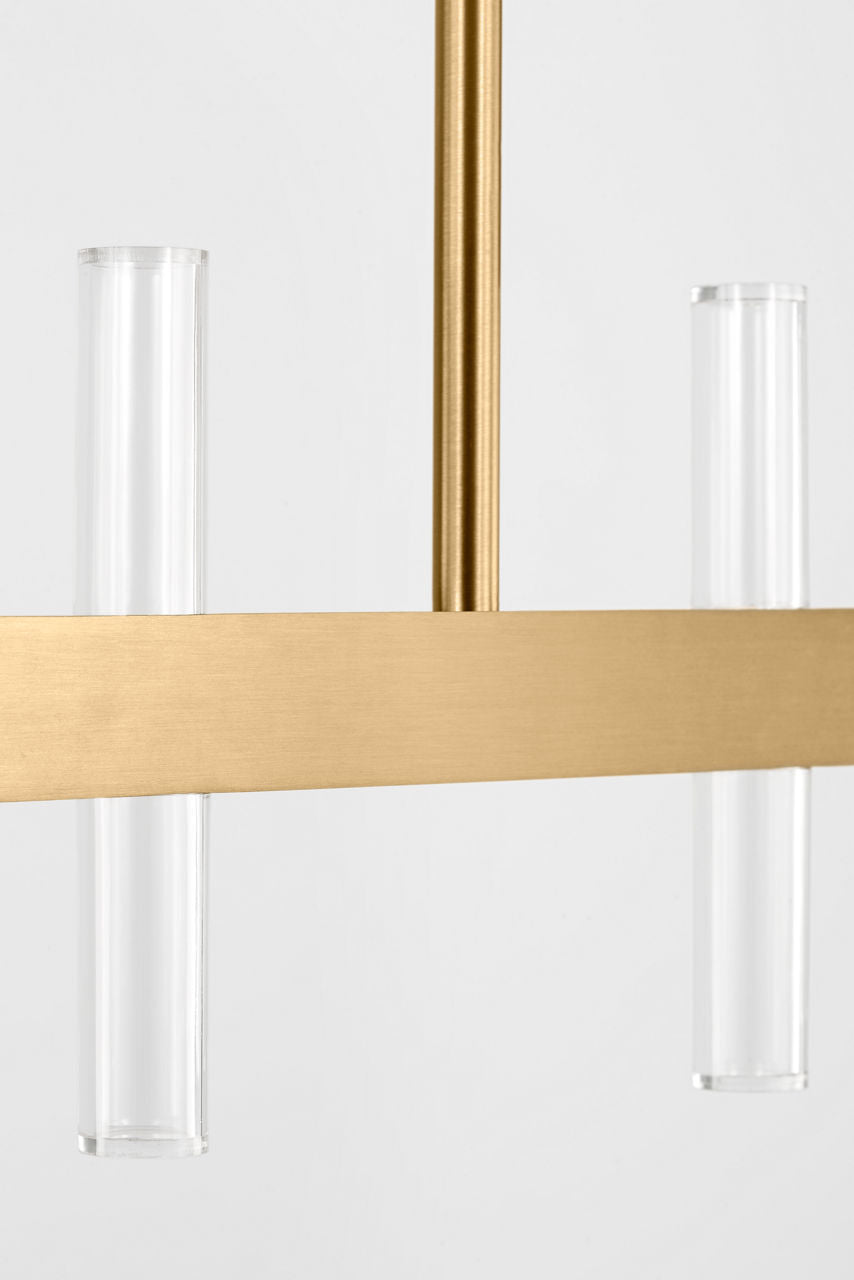 Visual Comfort Studio - SLC11120BBS - LED Linear Pendant - Silas - Burnished Brass | Burnished Brass