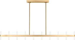 Visual Comfort Studio - SLC11120BBS - LED Linear Pendant - Silas - Burnished Brass | Burnished Brass