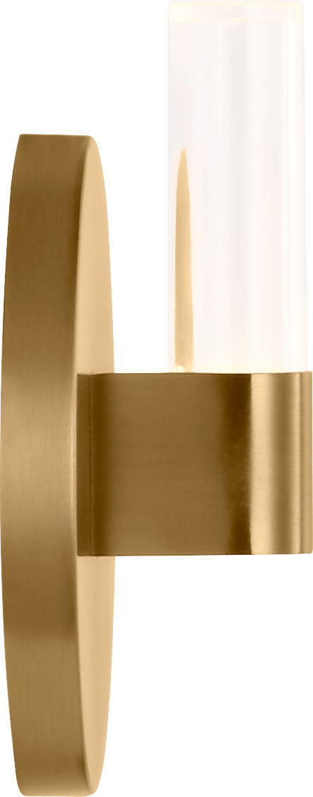 Visual Comfort Studio - SLW1071BBS - LED Wall Sconce - Silas - Burnished Brass | Burnished Brass