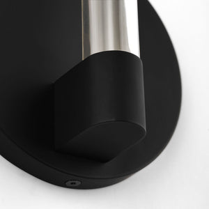 Visual Comfort Studio - SLW1071MBK - LED Wall Sconce - Silas - Midnight Black | Midnight Black