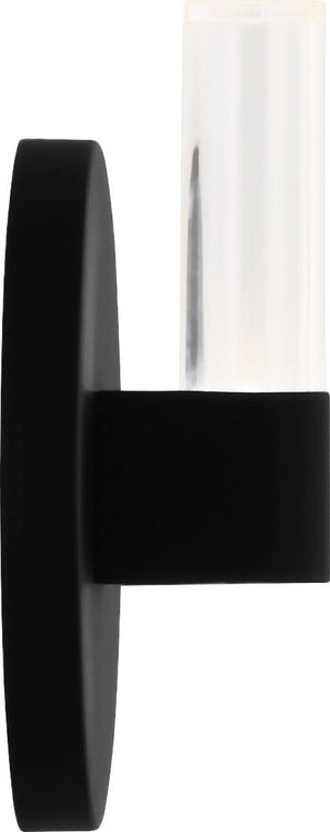 Visual Comfort Studio - SLW1071MBK - LED Wall Sconce - Silas - Midnight Black | Midnight Black