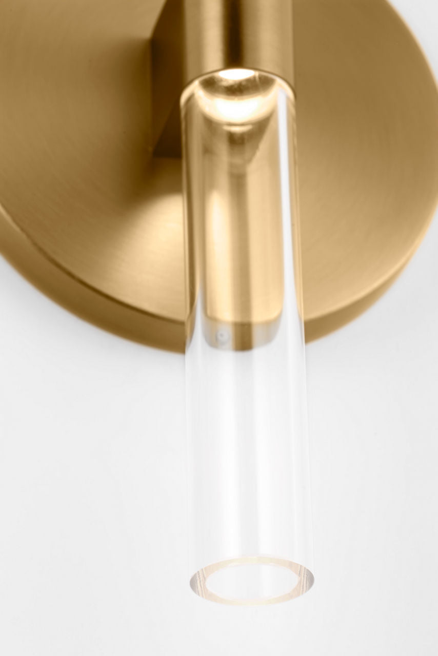Visual Comfort Studio - SLW1082BBS - LED Wall Sconce - Silas - Burnished Brass | Burnished Brass