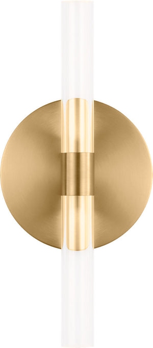 Visual Comfort Studio - SLW1082BBS - LED Wall Sconce - Silas - Burnished Brass | Burnished Brass