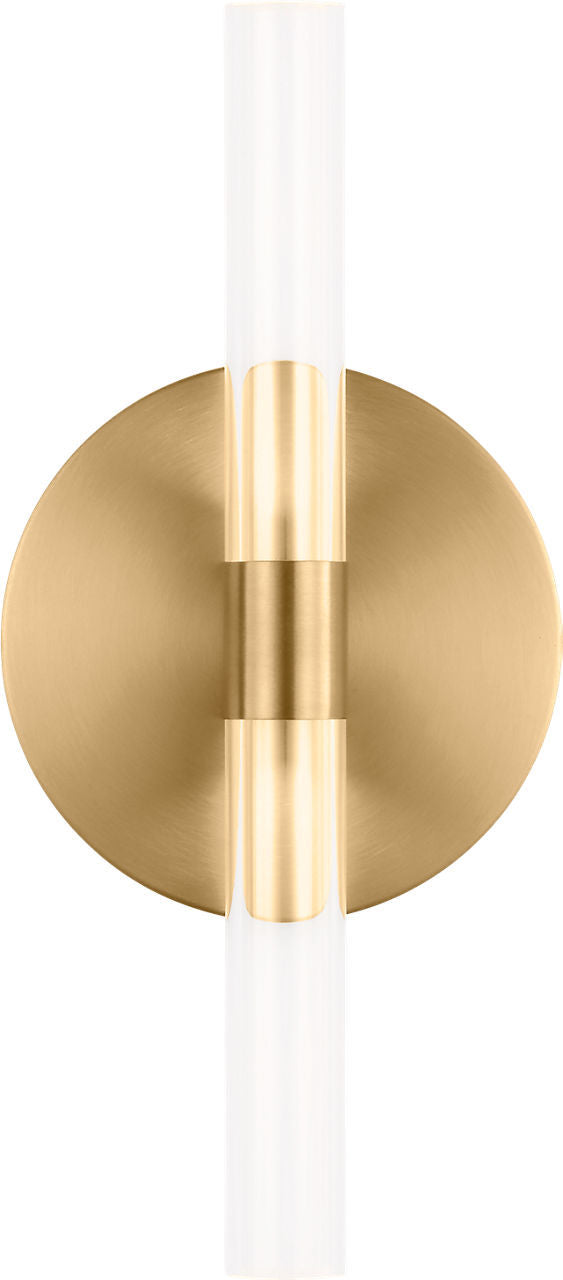 Visual Comfort Studio - SLW1082BBS - LED Wall Sconce - Silas - Burnished Brass | Burnished Brass